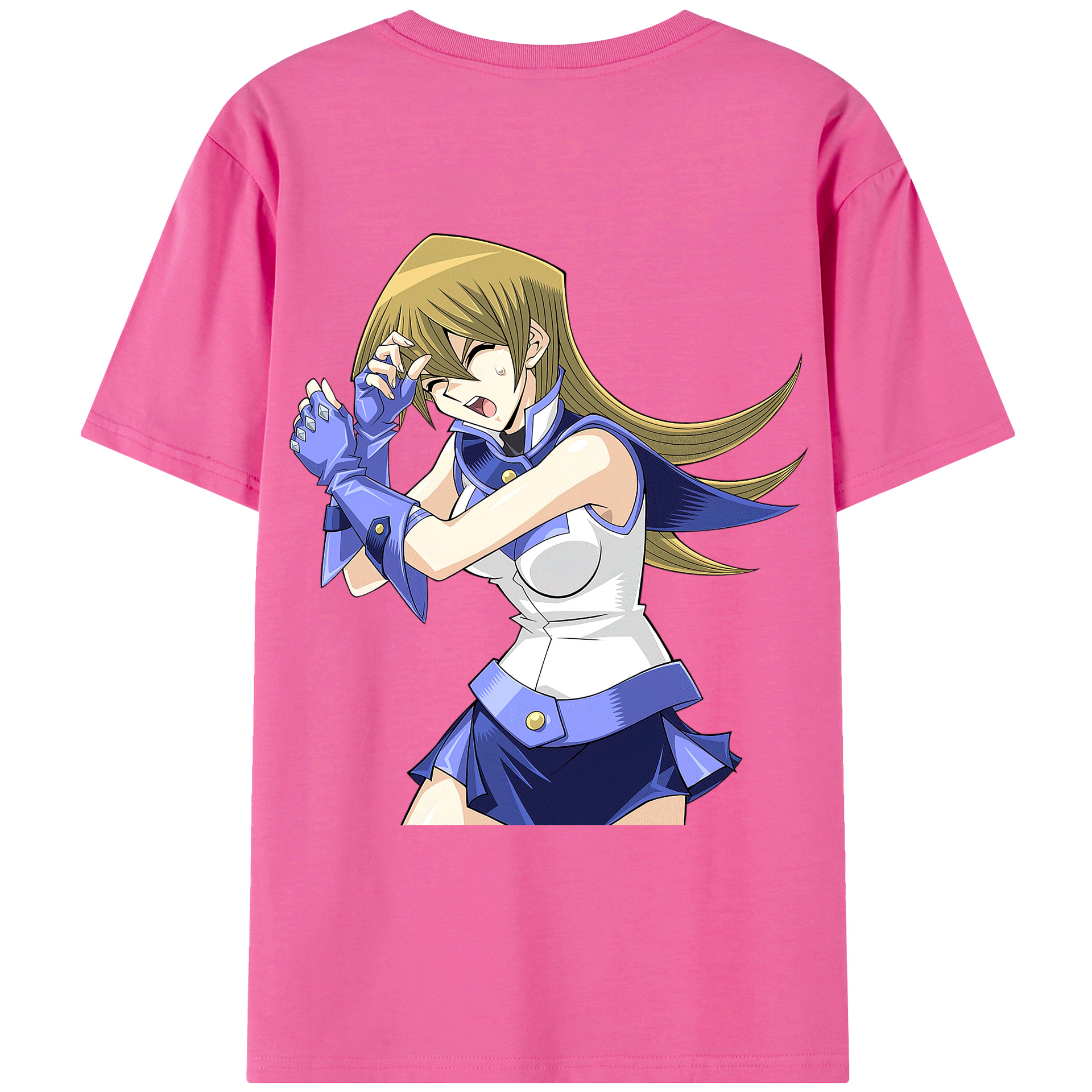 （画像用） 遊☆戯☆王 Yu-Gi-Oh! レディース半袖Tシャツ(バックプリント)
